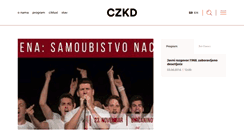 Desktop Screenshot of czkd.org