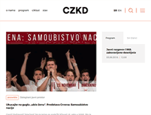 Tablet Screenshot of czkd.org